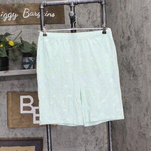 NEW Charter Club Cotton Bermuda Sleep Shorts 100204264MS Promenade Green M
